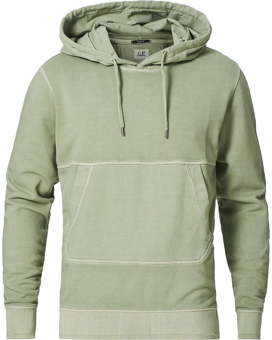 Herren | Pullover | C.P. Company | Resist Dyed Sweat hoodie Olive