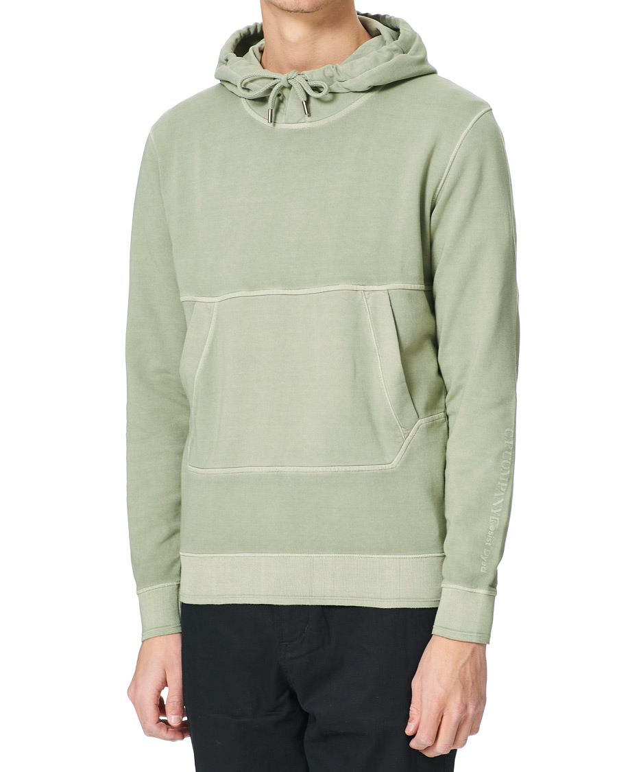 Herren | Pullover | C.P. Company | Resist Dyed Sweat hoodie Olive