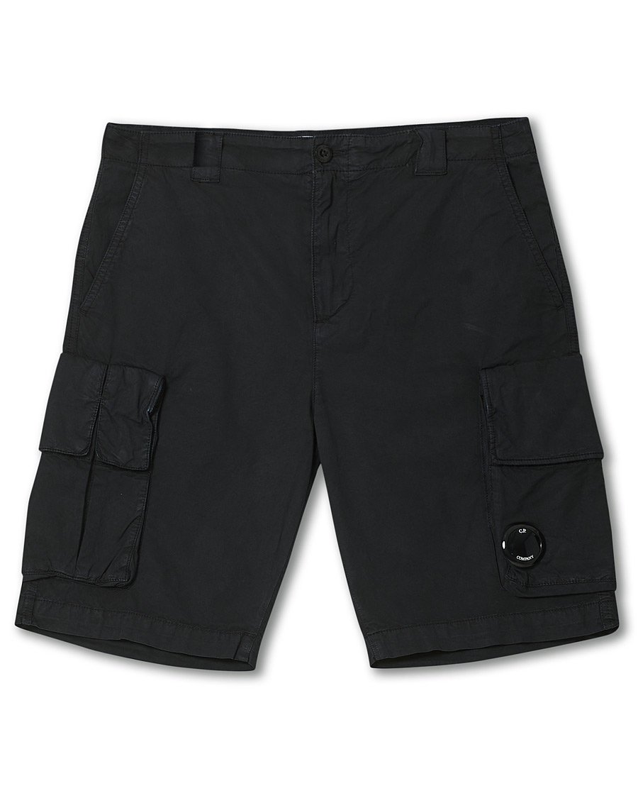 Herren | Shorts | C.P. Company | Stretch Twill Cargo Shorts Black 48