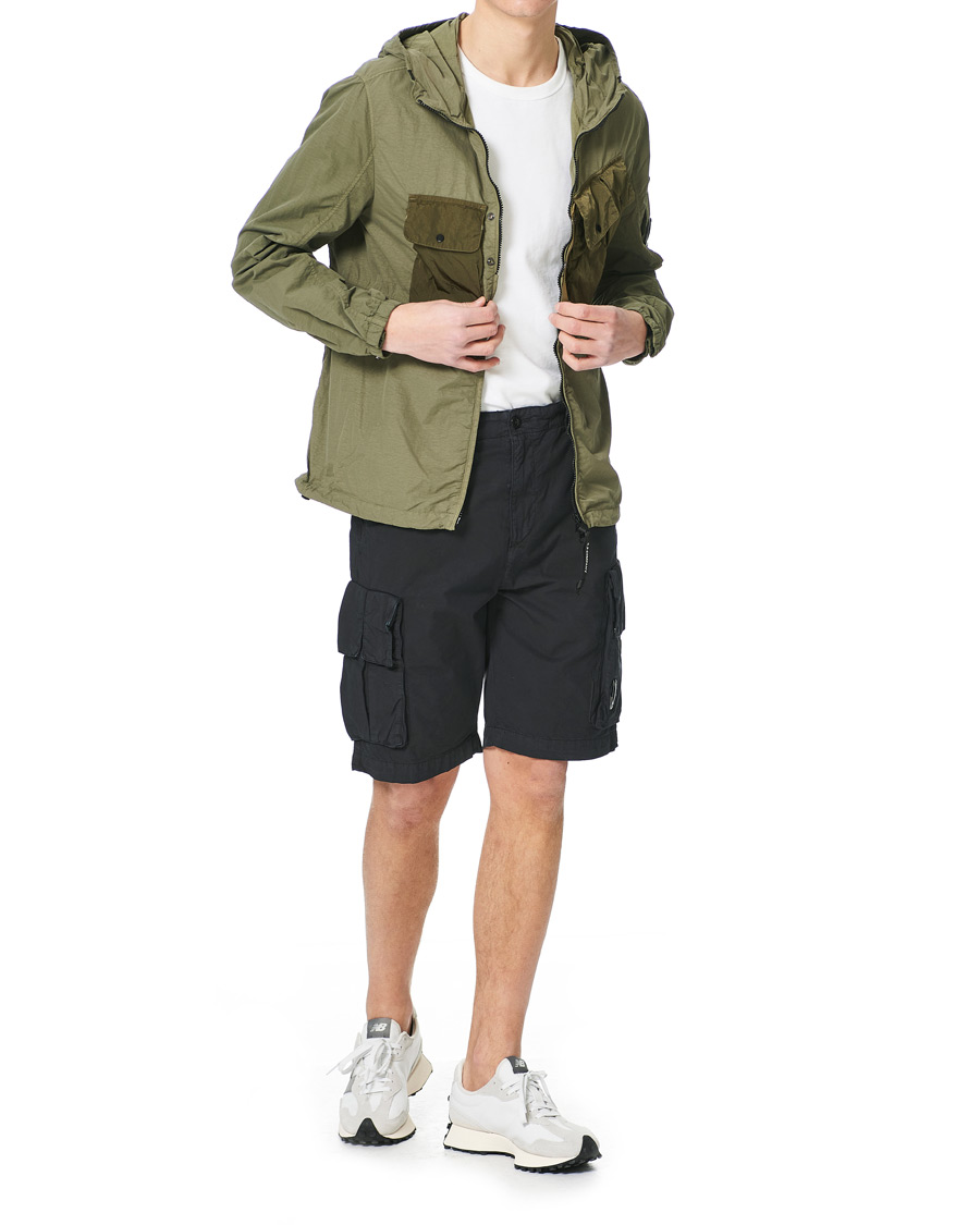 Herren | Shorts | C.P. Company | Stretch Twill Cargo Shorts Black 48