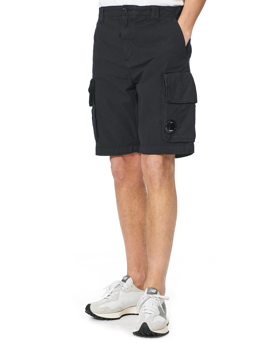 Herren | Shorts | C.P. Company | Stretch Twill Cargo Shorts Black 48