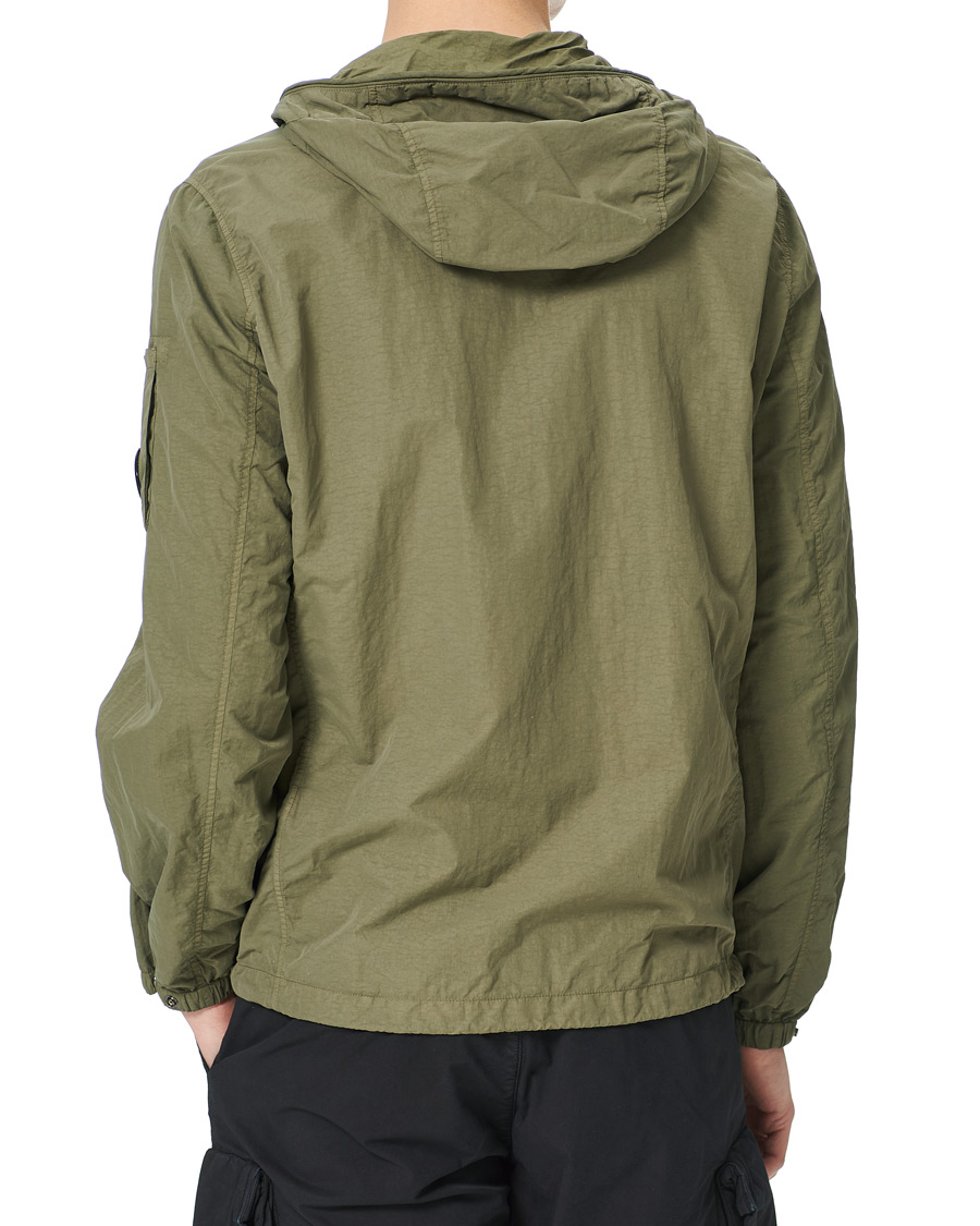 Herren | Jacken | C.P. Company | Flatt Nylon Hooded Zip Jacket Olive