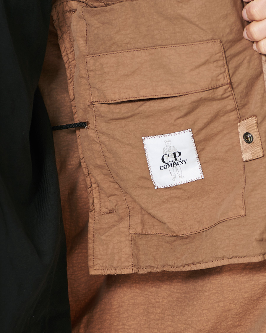 Herren | Jacken | C.P. Company | Flatt Nylon Long Jacket Brown