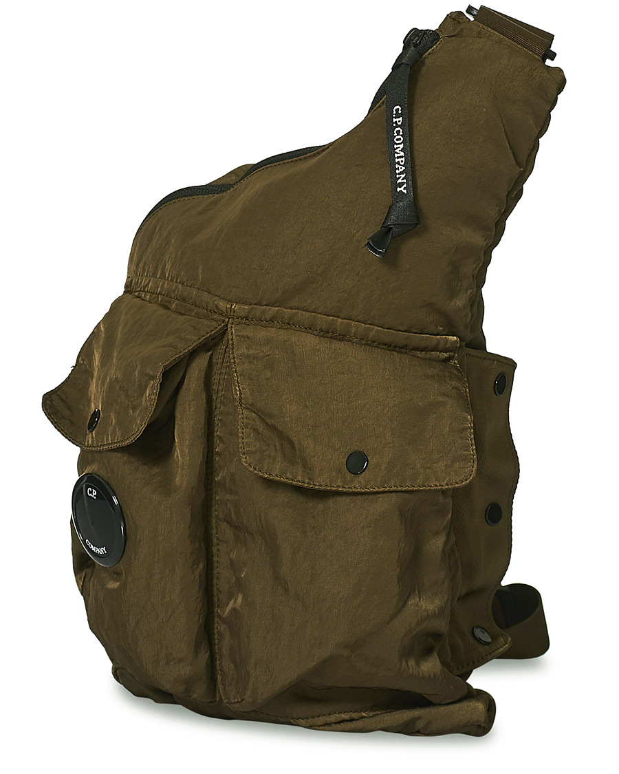 Herren | C.P. Company Nylon B Shoulder Bag Olive | C.P. Company | Nylon B Shoulder Bag Olive