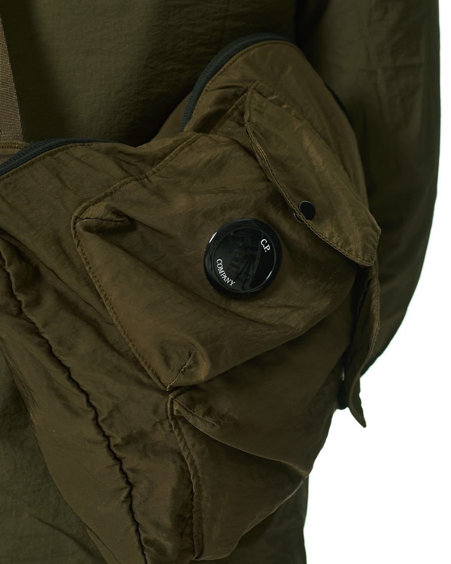 Herren | C.P. Company Nylon B Shoulder Bag Olive | C.P. Company | Nylon B Shoulder Bag Olive