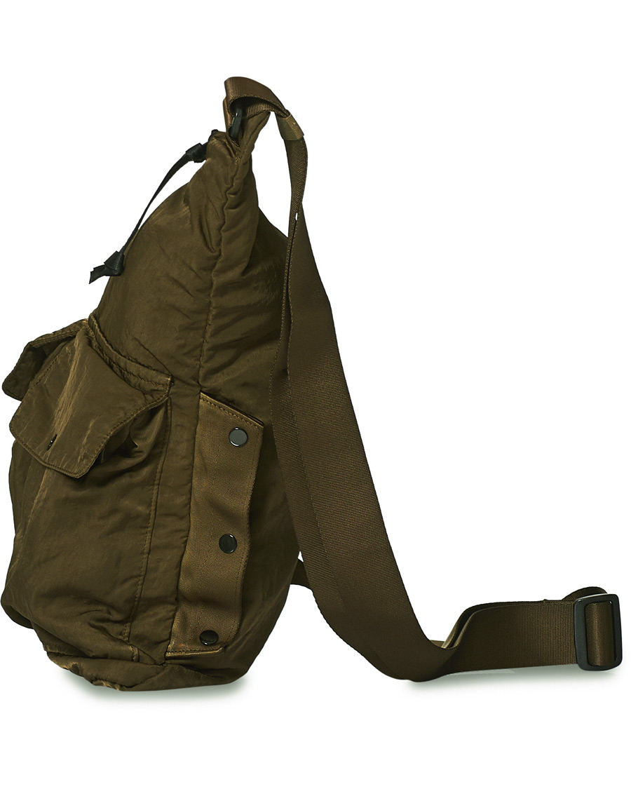 Herren | C.P. Company Nylon B Shoulder Bag Olive | C.P. Company | Nylon B Shoulder Bag Olive