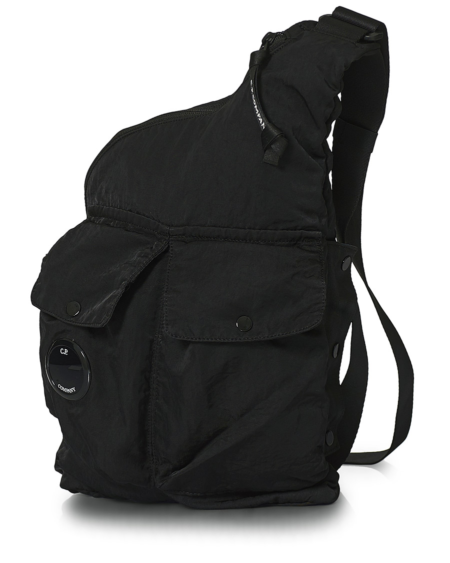 Herren | C.P. Company Nylon B Shoulder Bag Black | C.P. Company | Nylon B Shoulder Bag Black