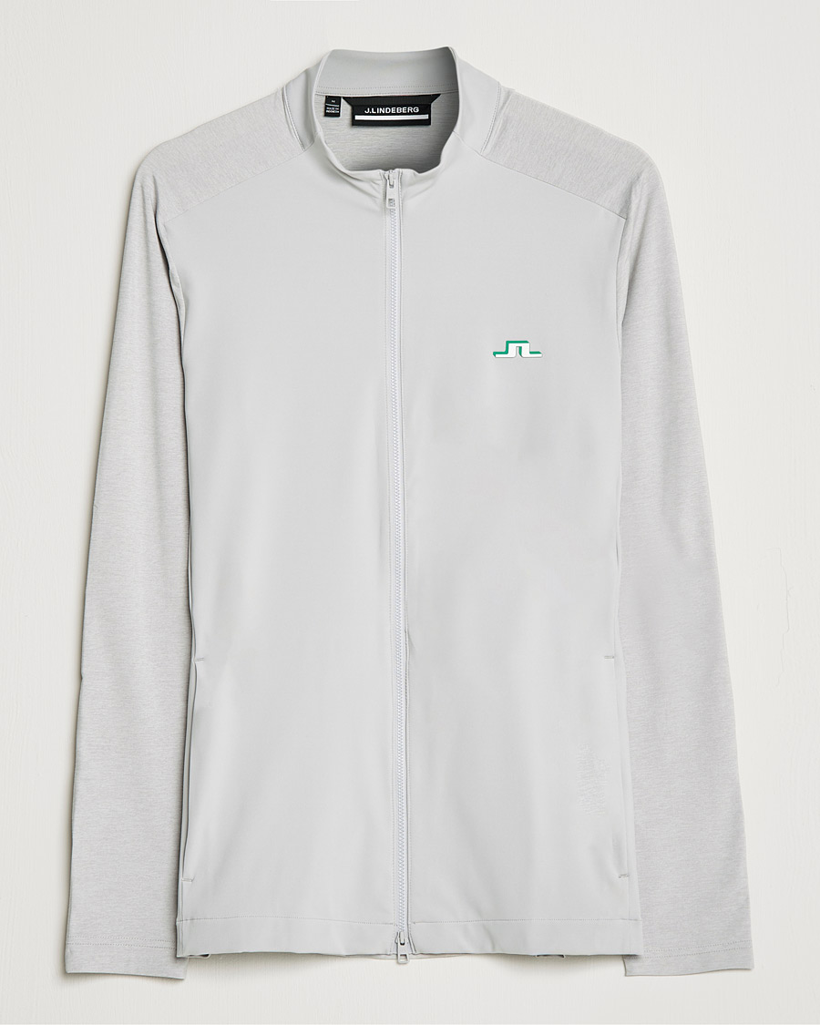 Herren | Pullover | J.Lindeberg | Erik Golf Mid Layer Jersey Half Zip Micro Chip