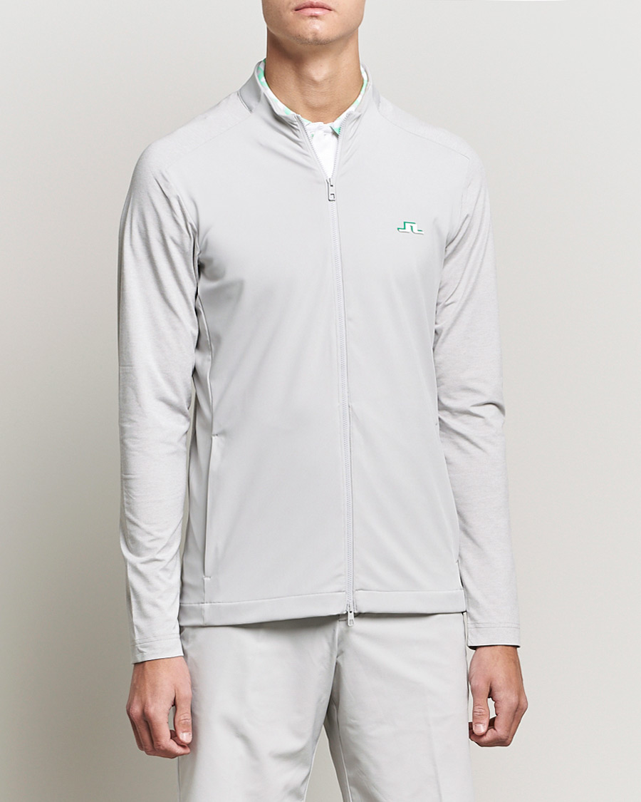 Herren | Pullover | J.Lindeberg | Erik Golf Mid Layer Jersey Half Zip Micro Chip
