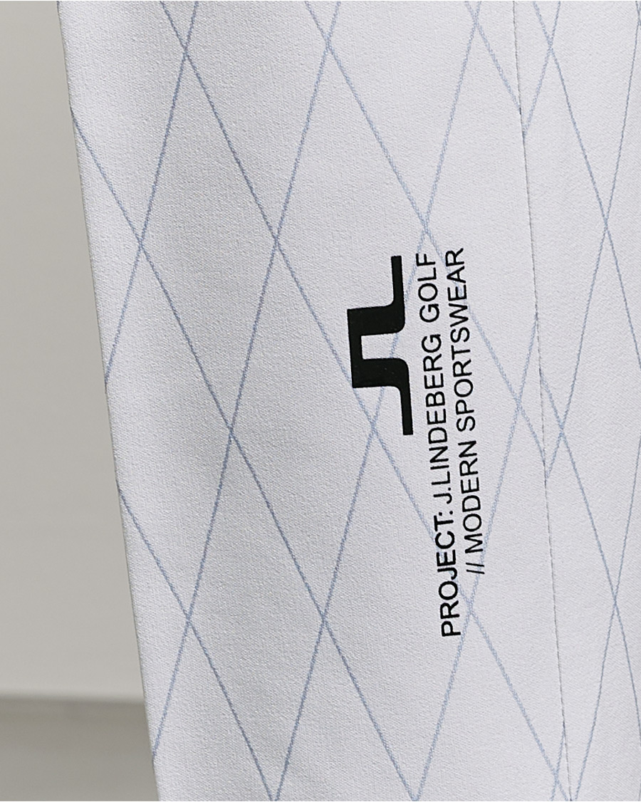 Herren | Hosen | J.Lindeberg | Active Argyle Golf Pants White
