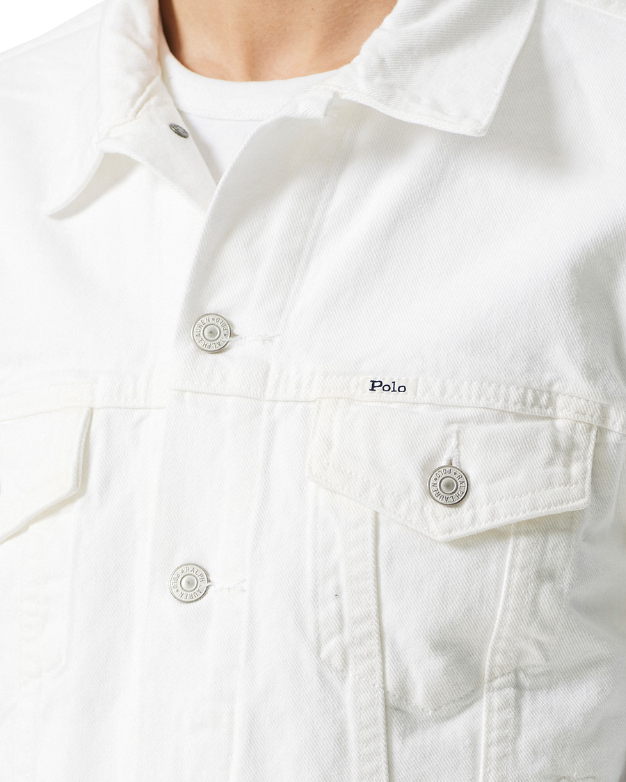 Herren | Jacken | Polo Ralph Lauren | Denim & Supply Icon Trucker Denim Jacket White