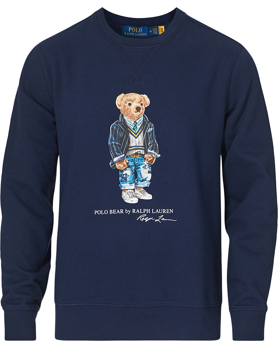 Herren | Pullover | Polo Ralph Lauren | Magic Fleece Bear Sweatshirt Cruise Navy