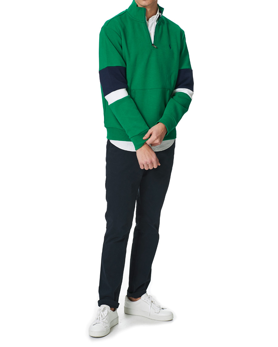 Herren | Pullover | Polo Ralph Lauren | Tech Half-Zip Sweater Cruise Green