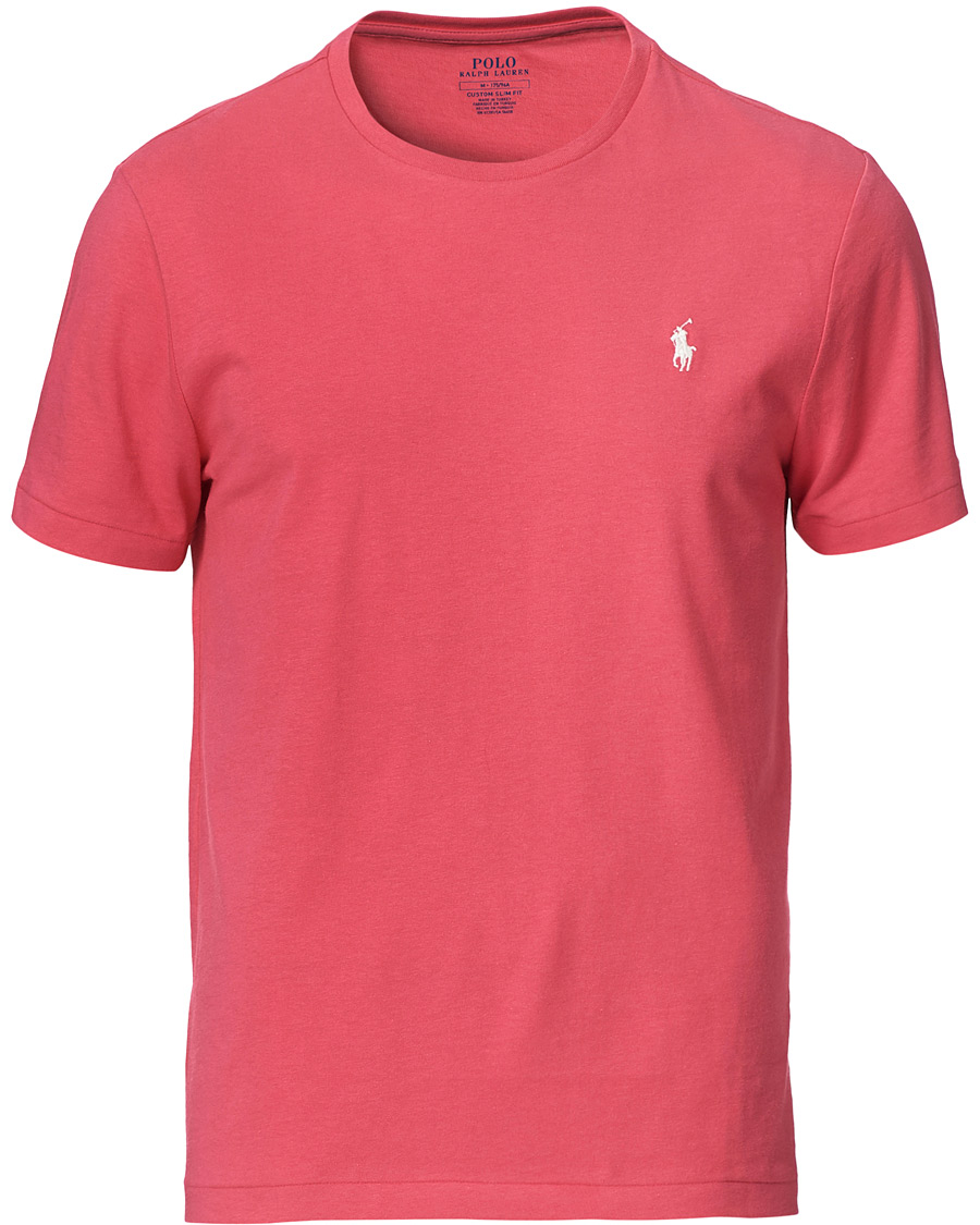 Herren | T-Shirts | Polo Ralph Lauren | Crew Neck Tee Hot Pink