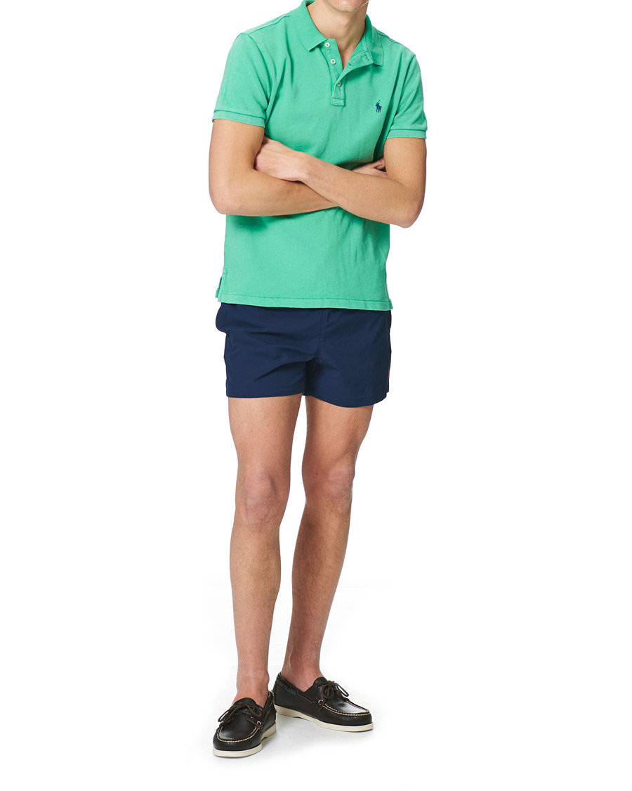 Herren | Poloshirts | Polo Ralph Lauren | Custom Fit Spa Terry Polo Cabo Green