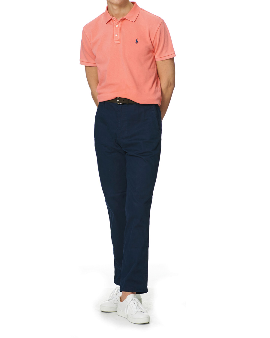 Herren | Poloshirts | Polo Ralph Lauren | Custom Fit Spa Terry Polo Tomato Red
