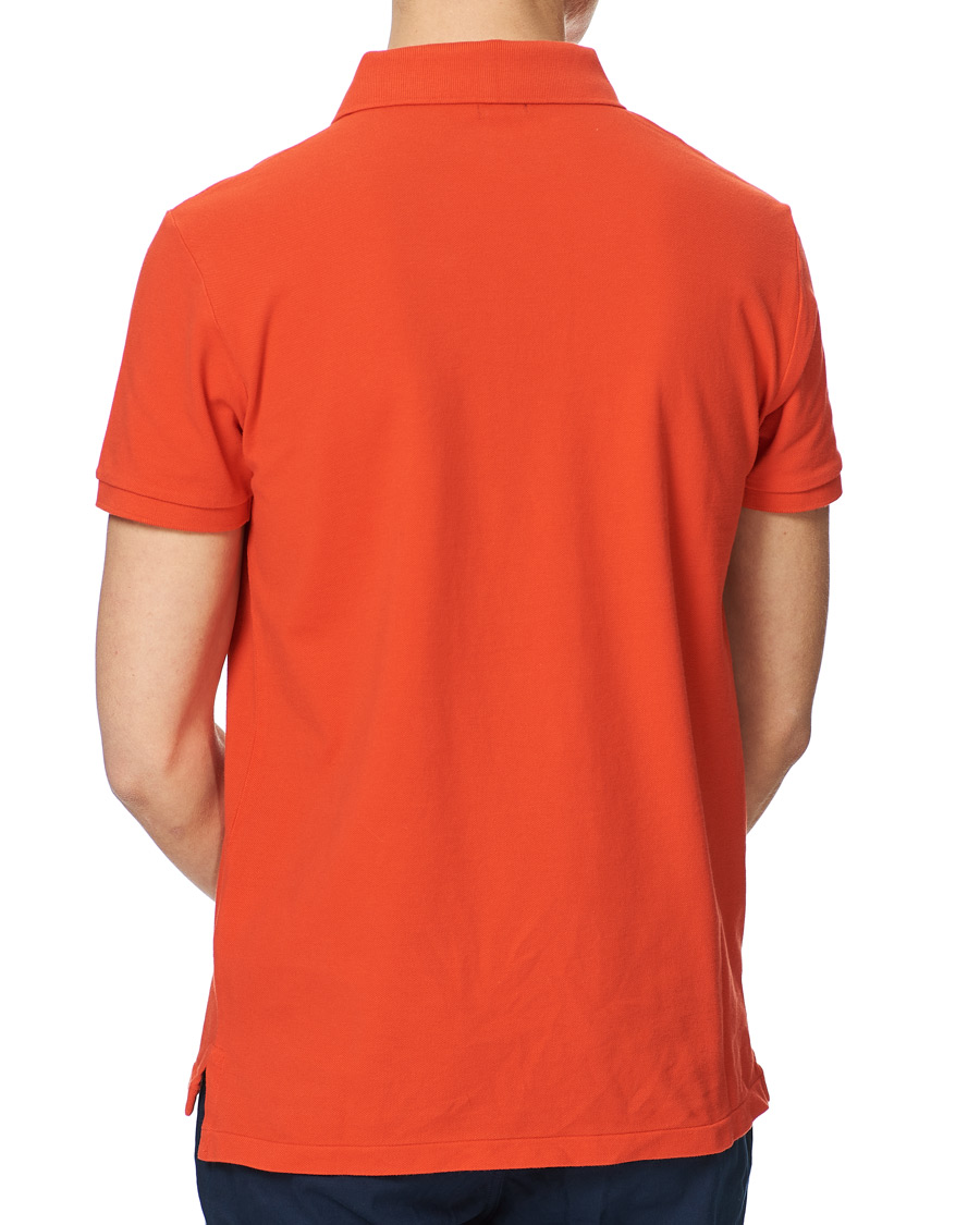Herren | Poloshirts | Polo Ralph Lauren | Custom Slim Fit Polo Tomato Red