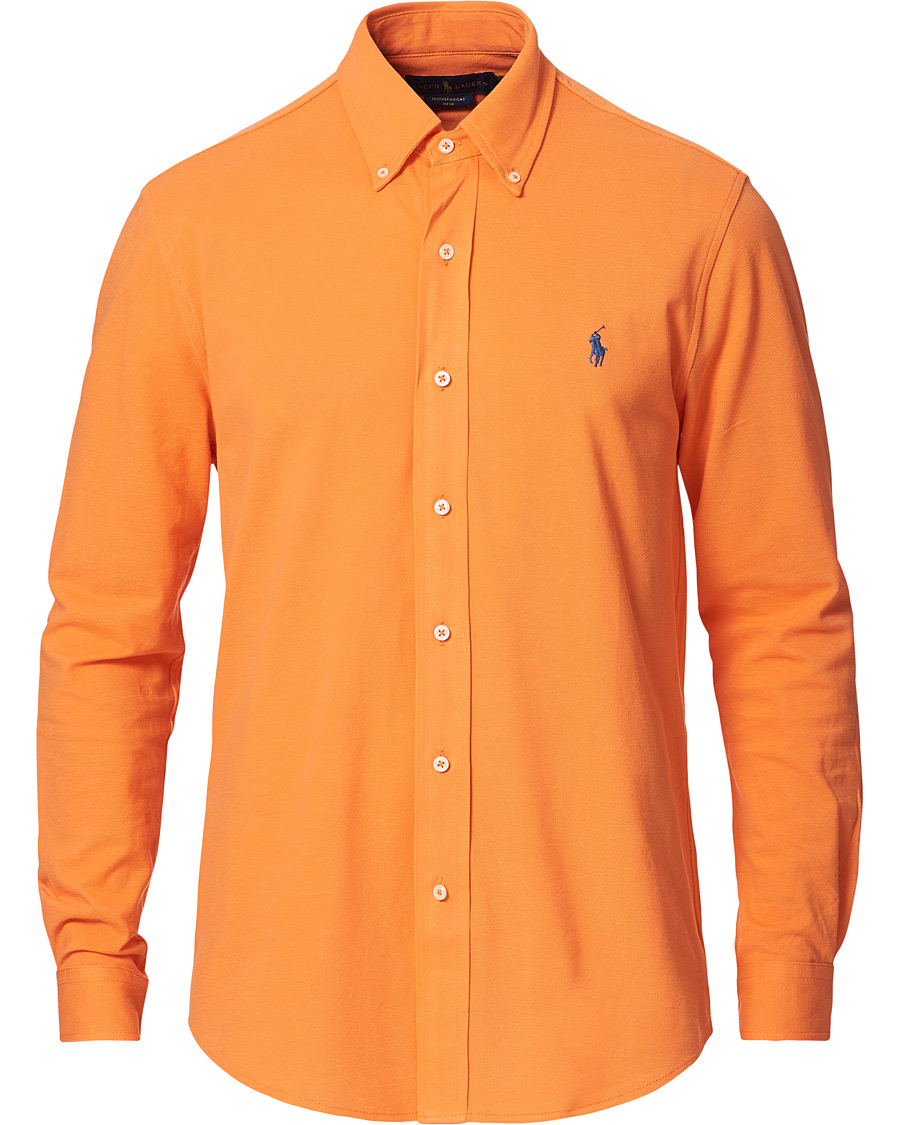 Herren | Hemden | Polo Ralph Lauren | Featherweight Mesh Shirt May Orange