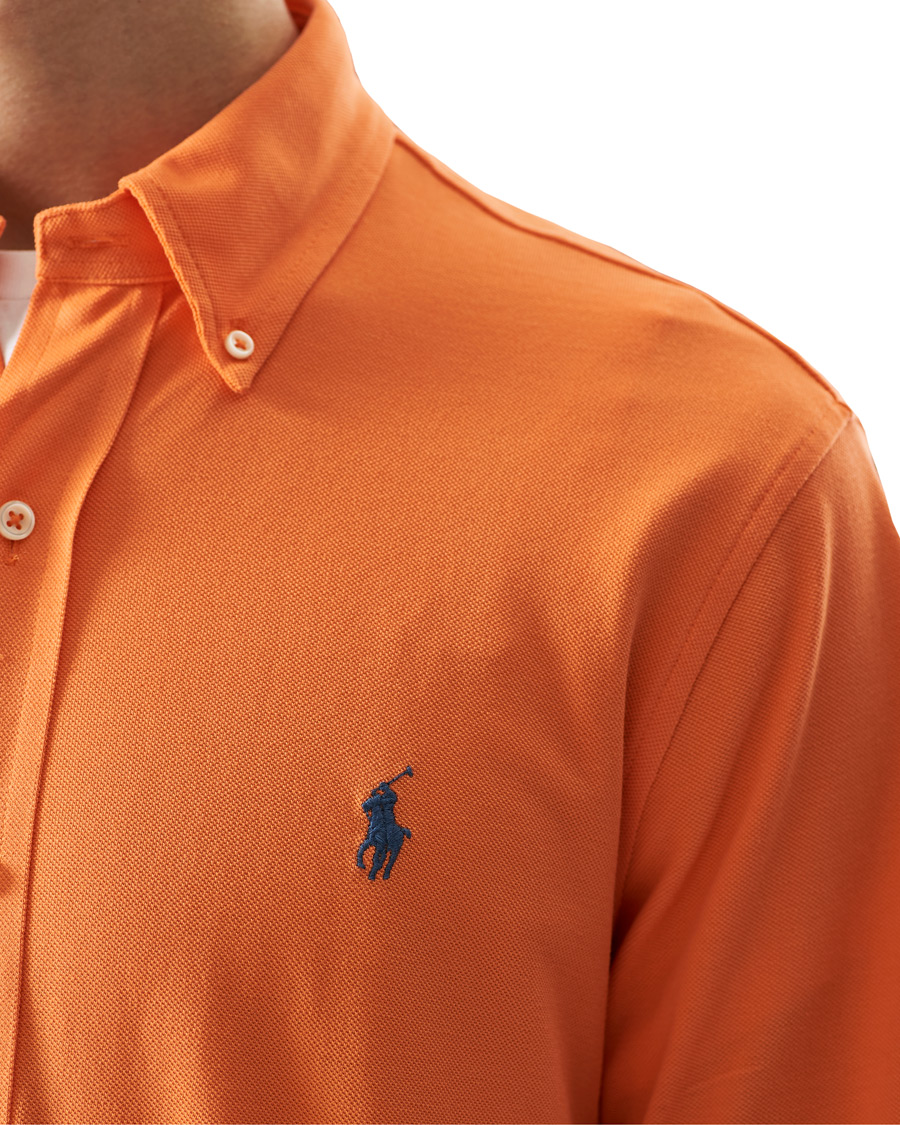 Herren | Hemden | Polo Ralph Lauren | Featherweight Mesh Shirt May Orange