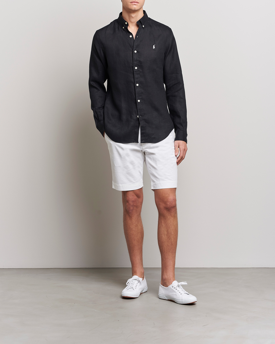Black ralph lauren button down 2025