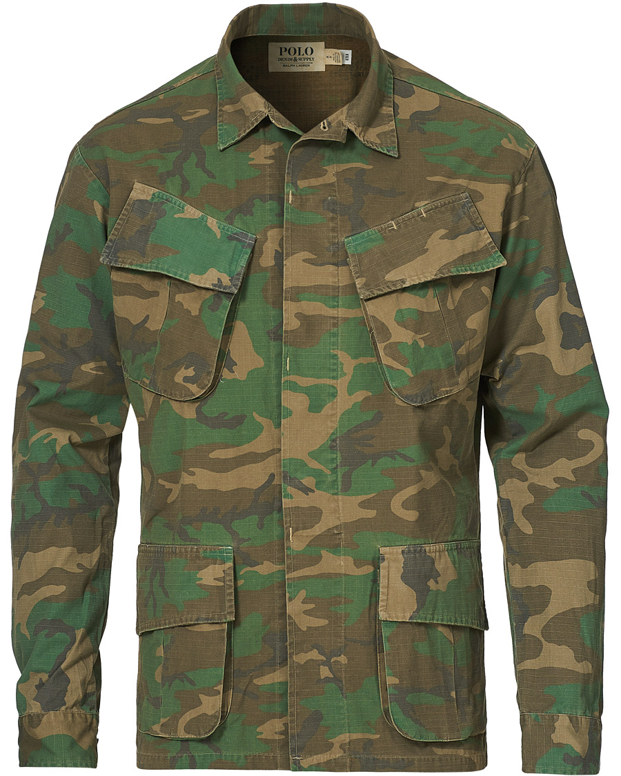 Herren | Hemden | Polo Ralph Lauren | Denim & Supply Ripstop Overshirt Iconic Camo