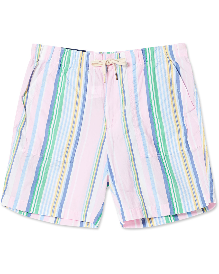 Herren | Shorts | Polo Ralph Lauren | Seersucker Striped Drawstring Shorts Multi