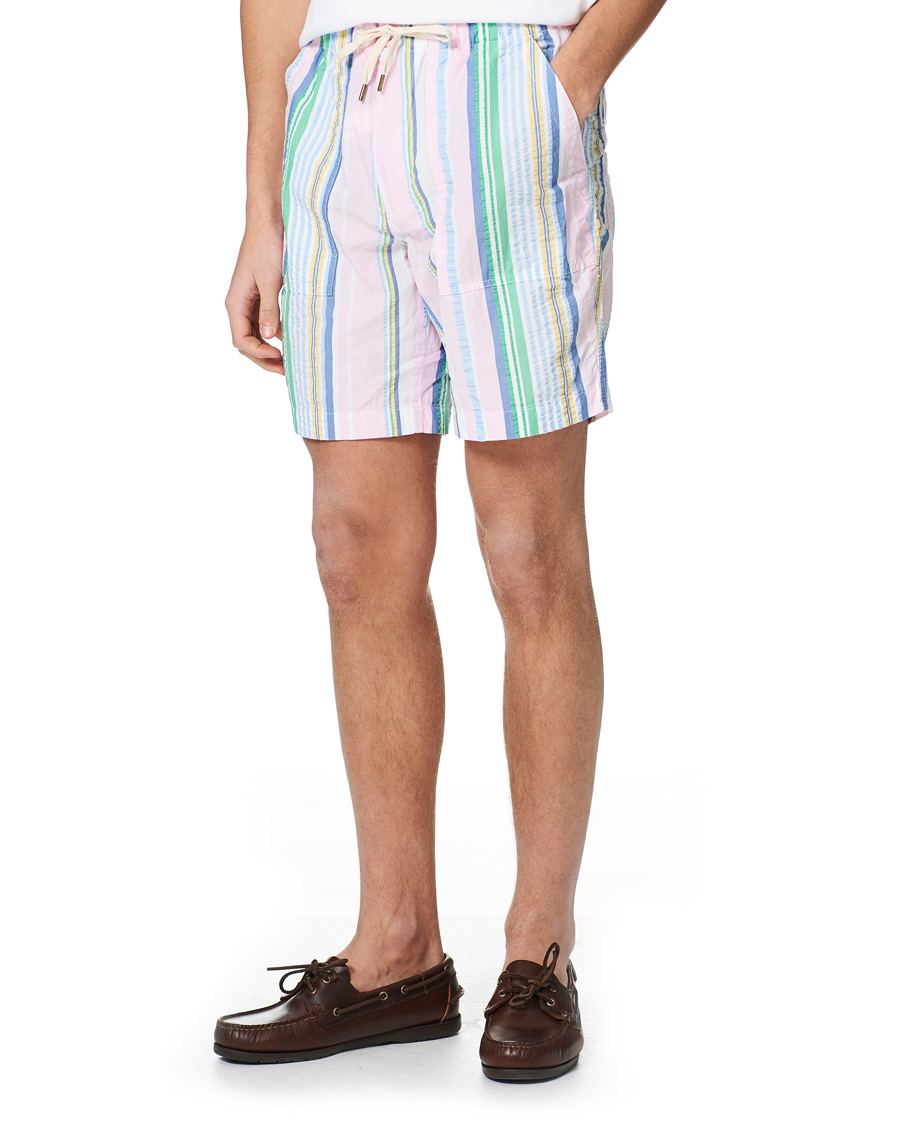 Herren | Shorts | Polo Ralph Lauren | Seersucker Striped Drawstring Shorts Multi