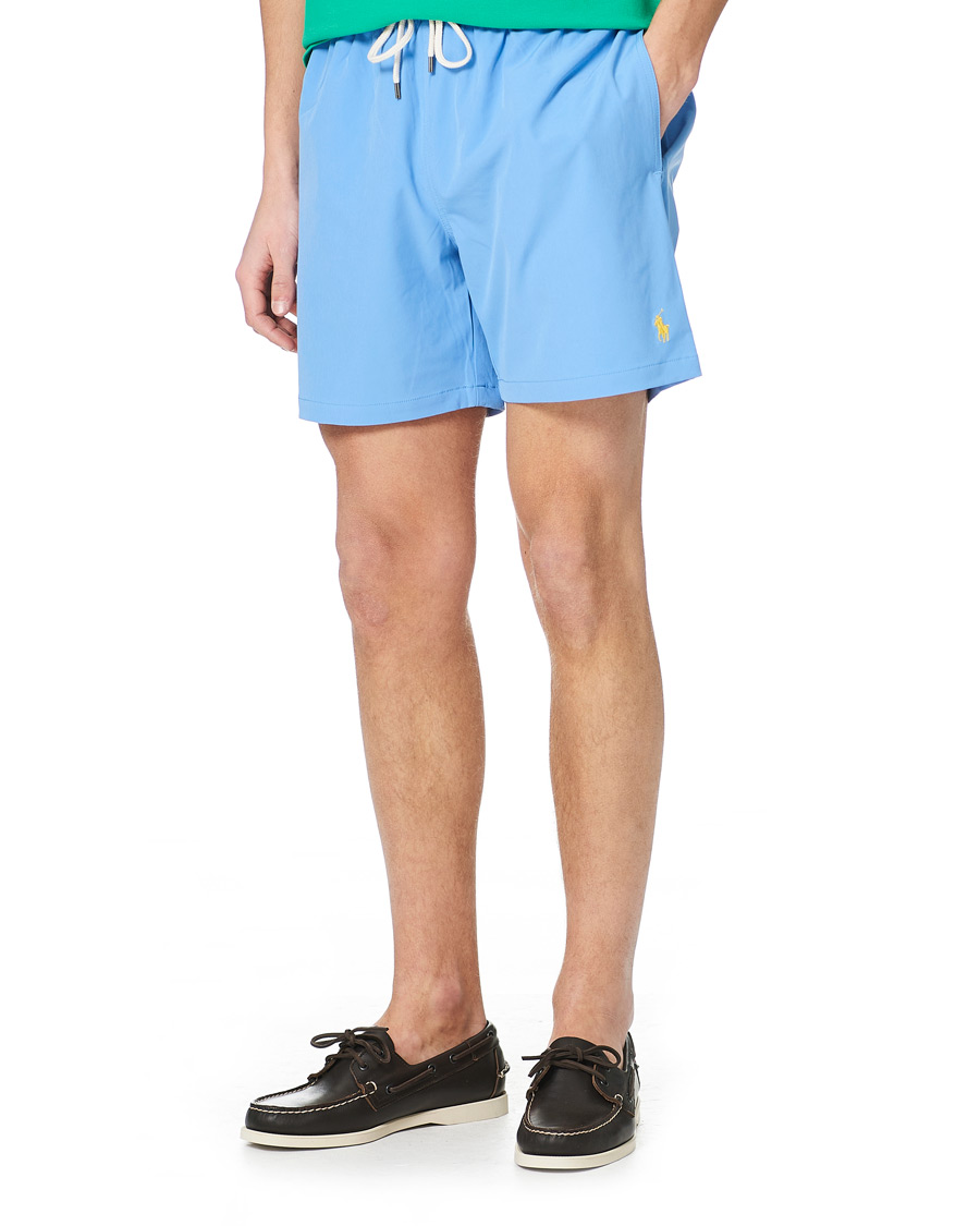 Herren | Badehosen | Polo Ralph Lauren | Recyceled Traveler Boxer Swimshorts Harbour Island Blue