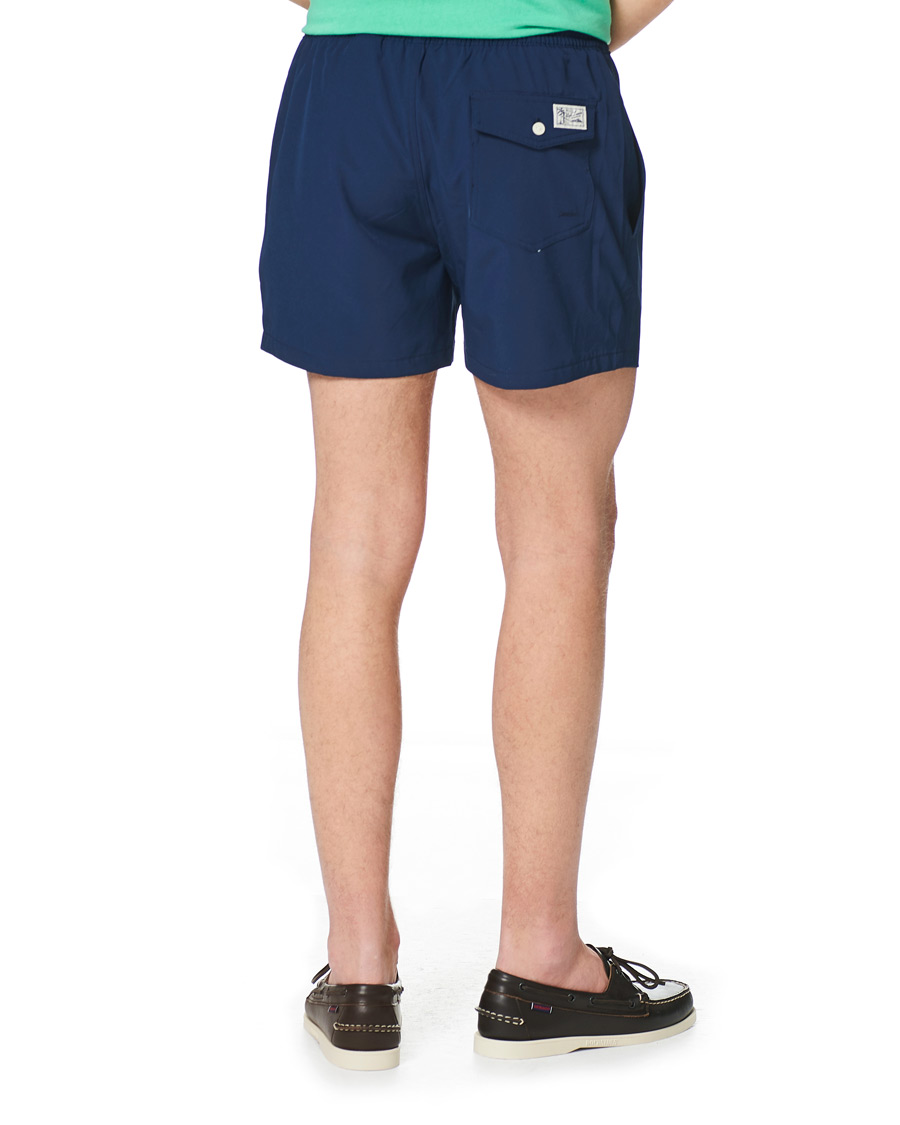 Herren | Badehosen | Polo Ralph Lauren | Recycled Slim Traveler Swimshorts Newport Navy