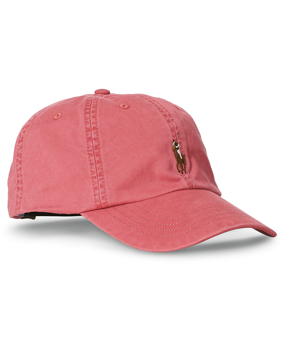 Herren | Polo Ralph Lauren Classic Twill Cap Nantucket Red | Polo Ralph Lauren | Classic Twill Cap Nantucket Red