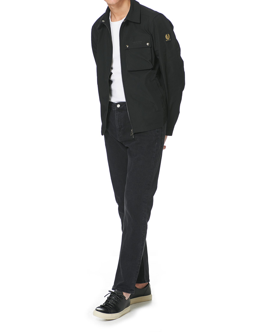 Herren | Hemden | Belstaff | Wayfare Memory Shell Zip Overshirt Black