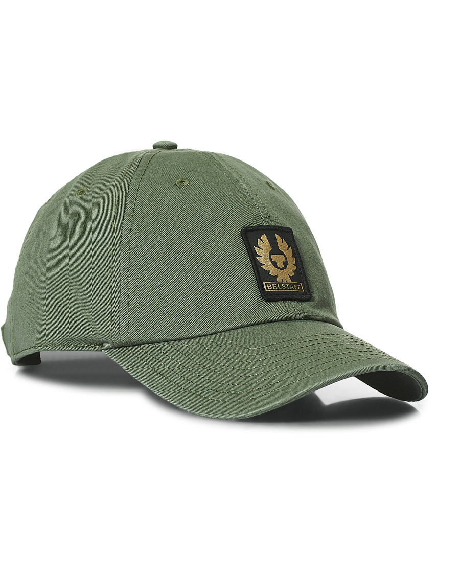 Herren | Belstaff Phoenix Logo Cap Moss | Belstaff | Phoenix Logo Cap Moss