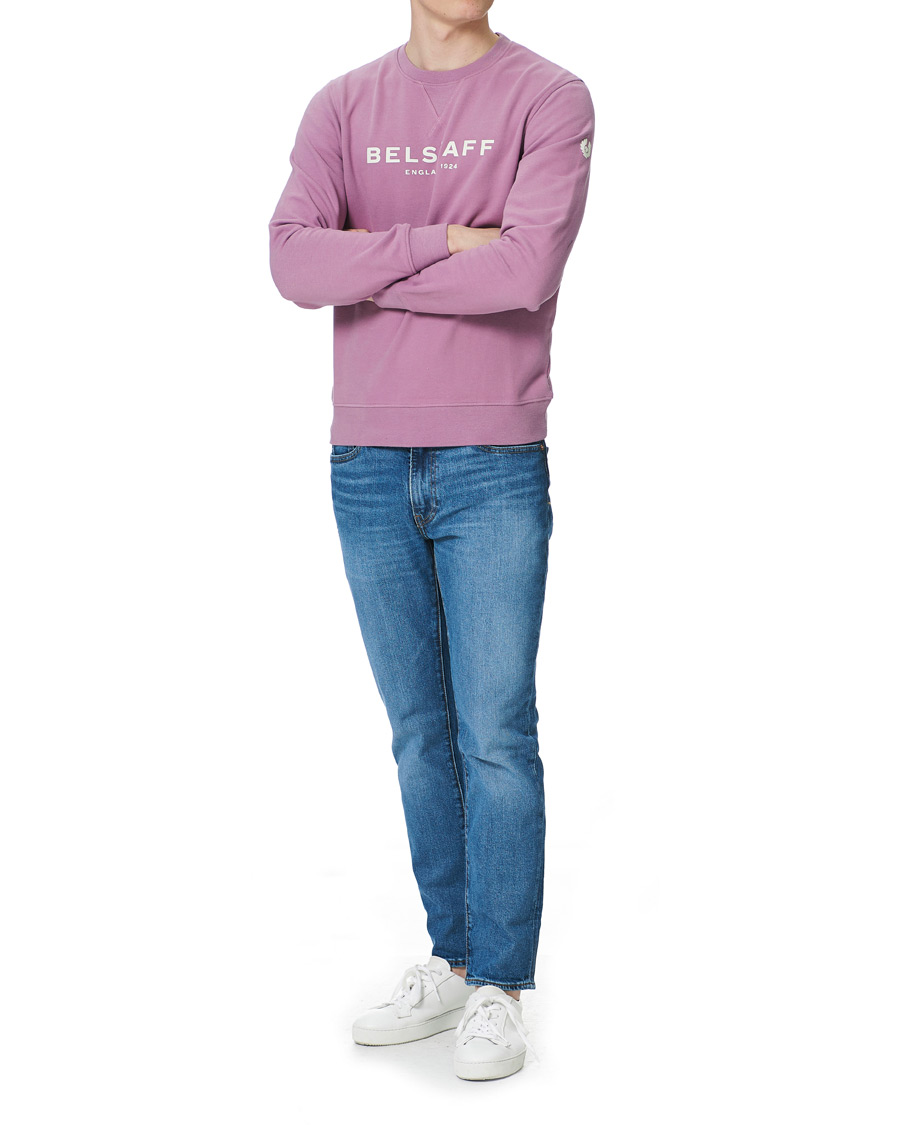 Herren | Pullover | Belstaff | 1924 Crew Neck Logo Sweat Lavender