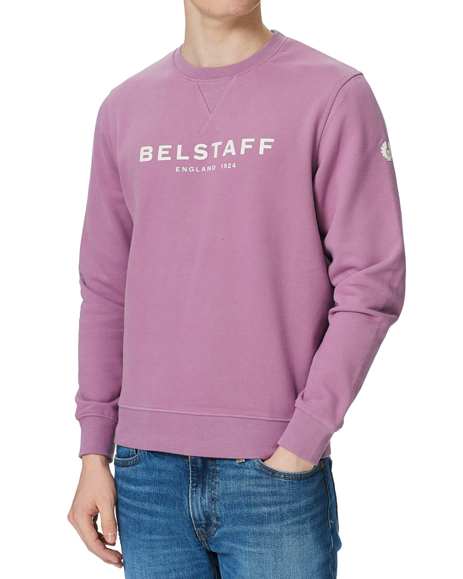 Herren | Pullover | Belstaff | 1924 Crew Neck Logo Sweat Lavender