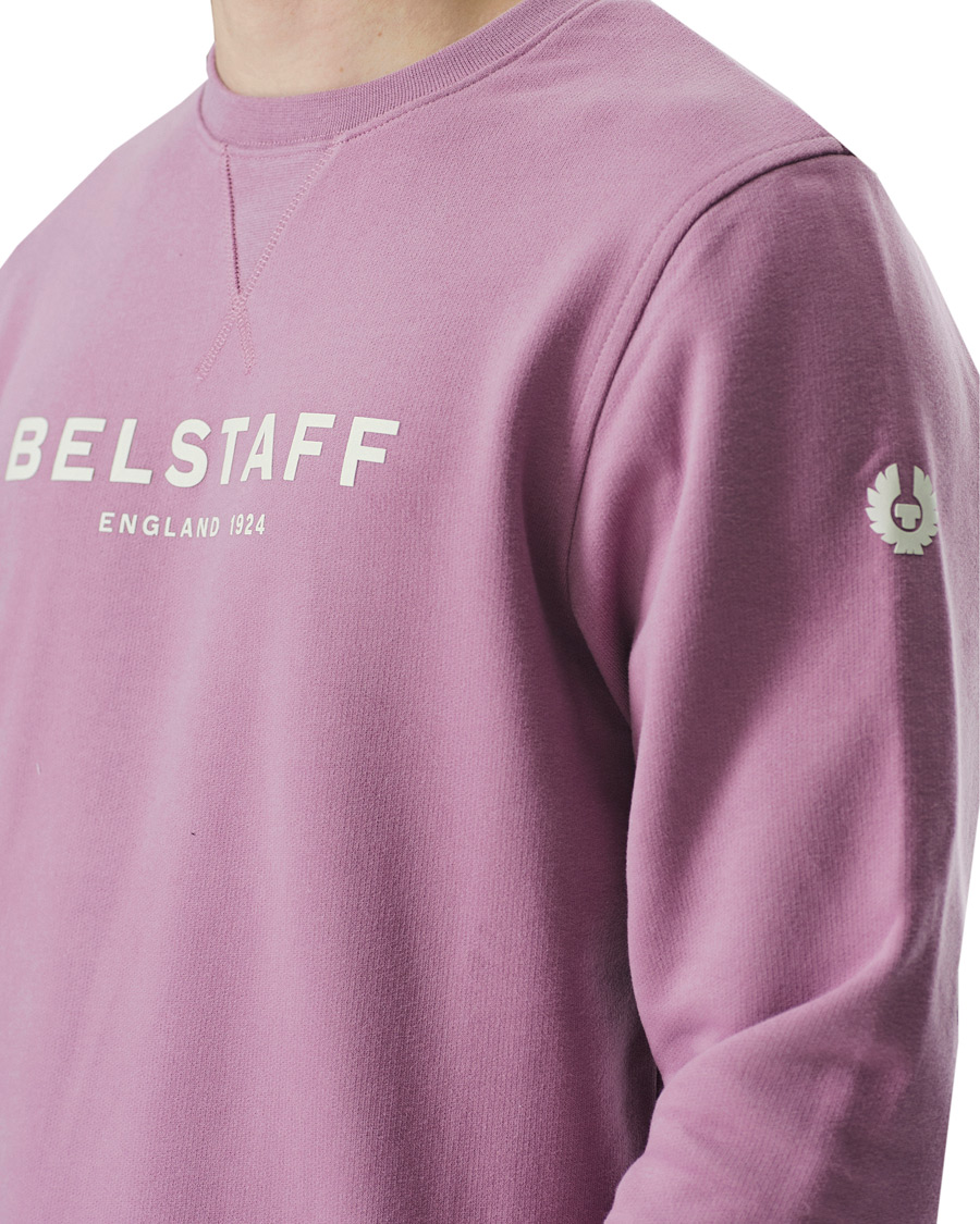 Herren | Pullover | Belstaff | 1924 Crew Neck Logo Sweat Lavender