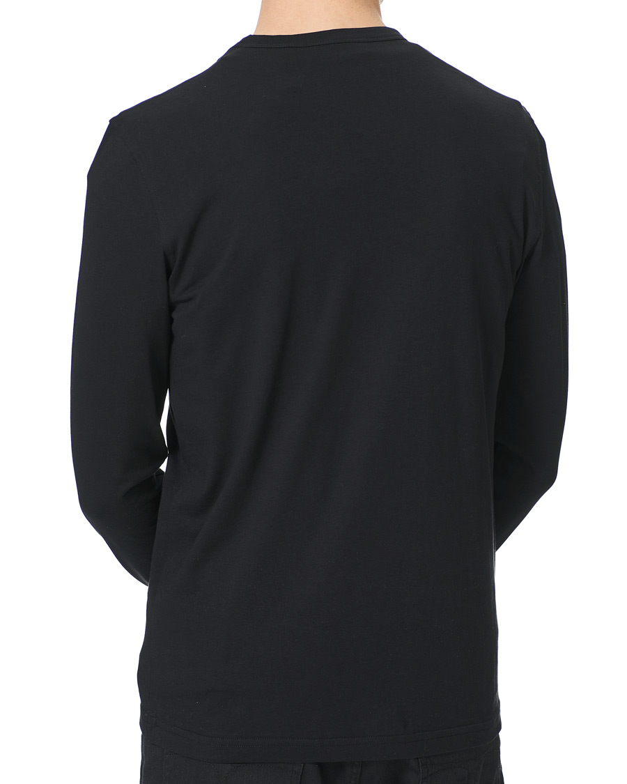 Herren | T-Shirts | Belstaff | Long Sleeve Logo Tee Black
