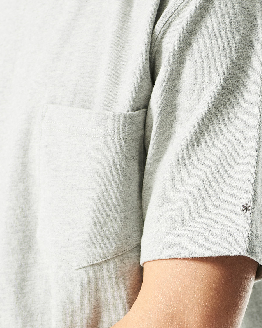 Herren | T-Shirts | Snow Peak | Recycled Cotton T-Shirt Medium Grey
