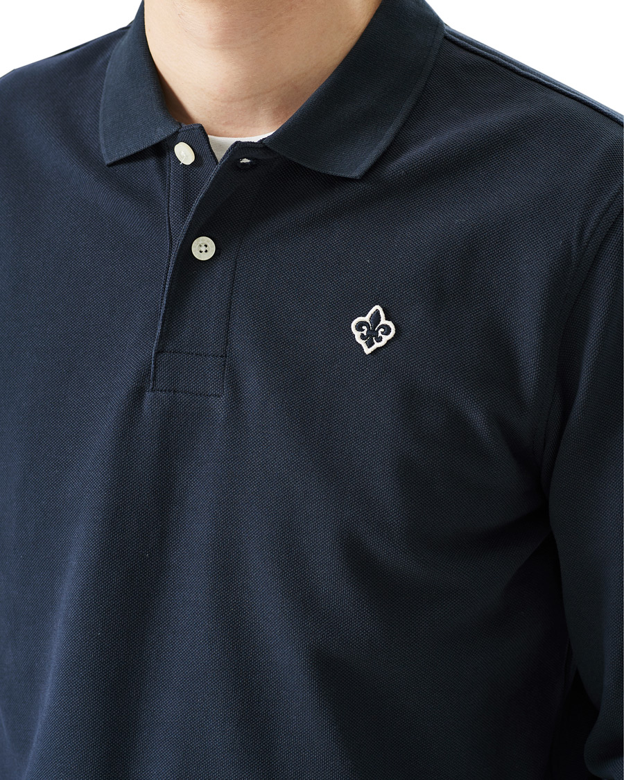 Herren | Pullover | Morris | Leamington Striped Rugger Navy