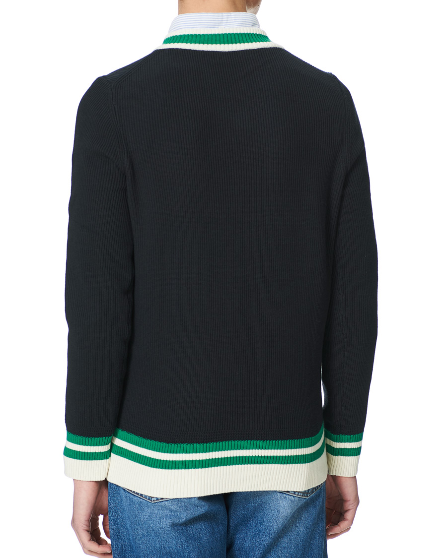 Herren | Pullover | Morris | Willoughby V-Neck Cricket Sweater Navy
