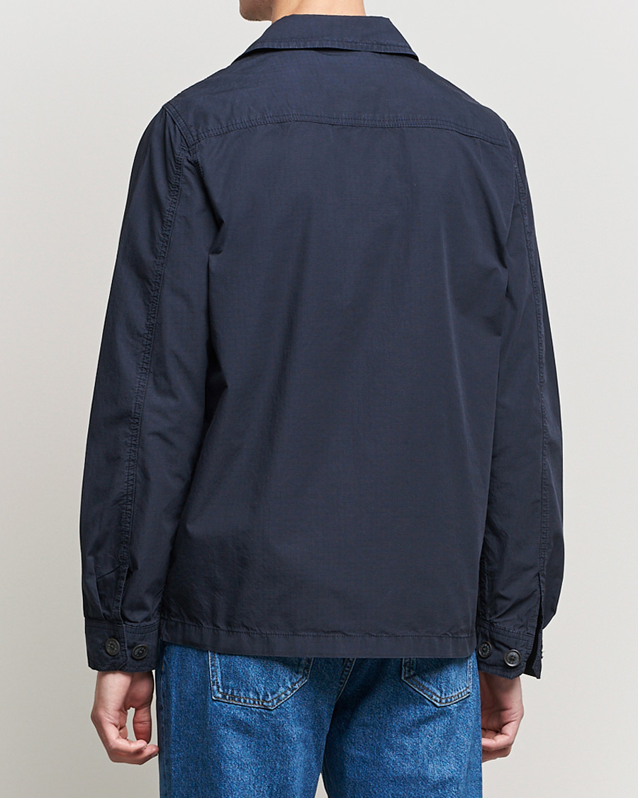 Herren | Hemden | Morris | Morley Ripstop Shirt Jacket Old Blue