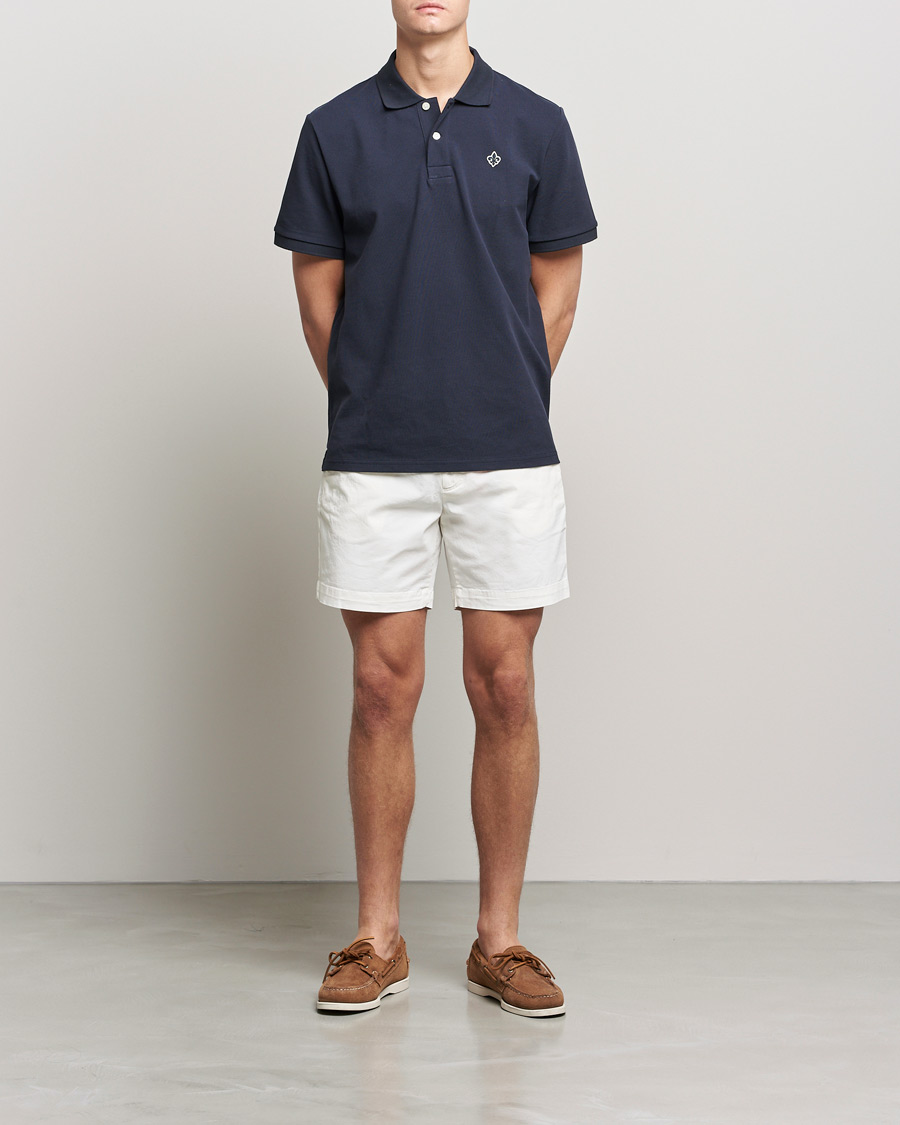 Herren | Shorts | Morris | Light Twill Chino Shorts Off White