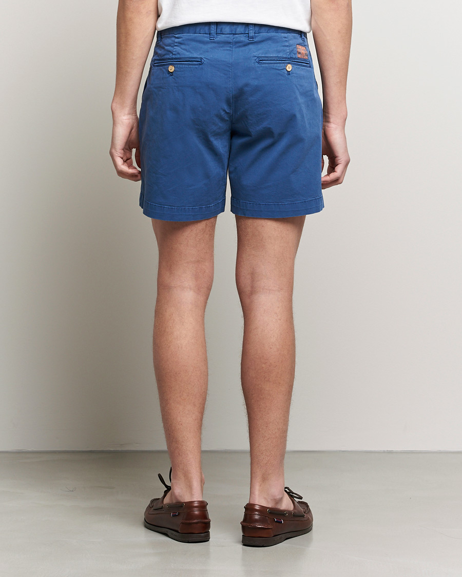 Herren | Shorts | Morris | Light Twill Chino Shorts Blue