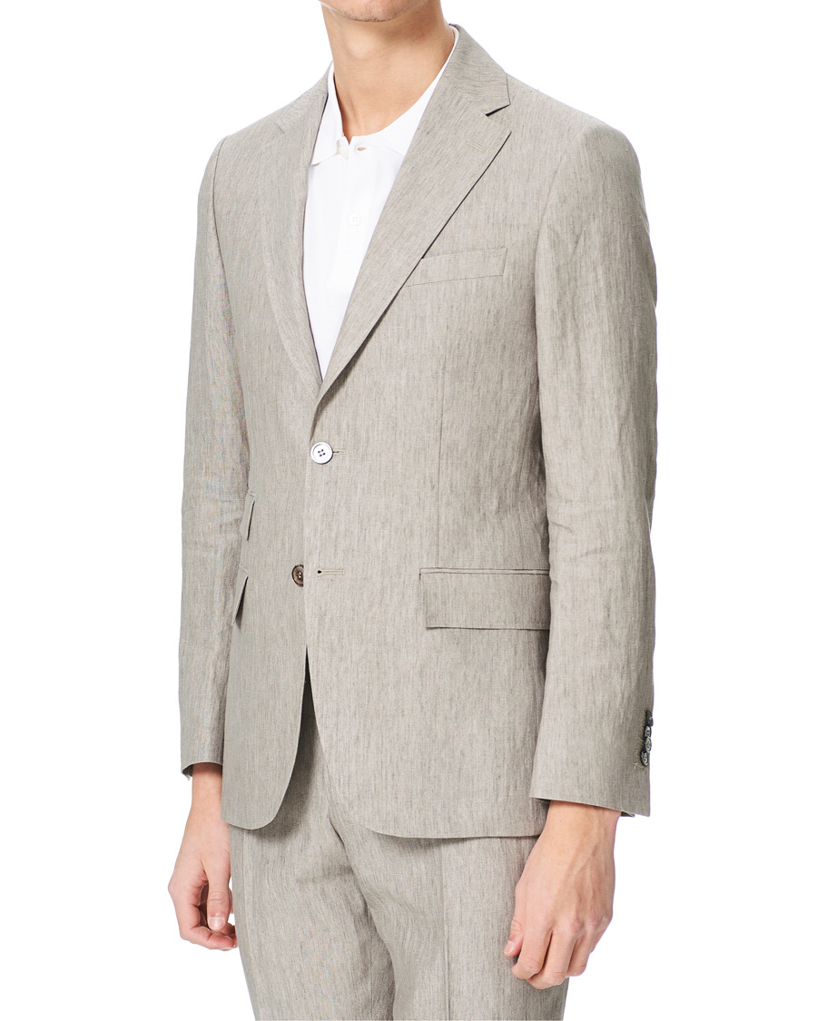 Herren | Sakkos | Morris Heritage | Keith Linen Suit Blazer Khaki