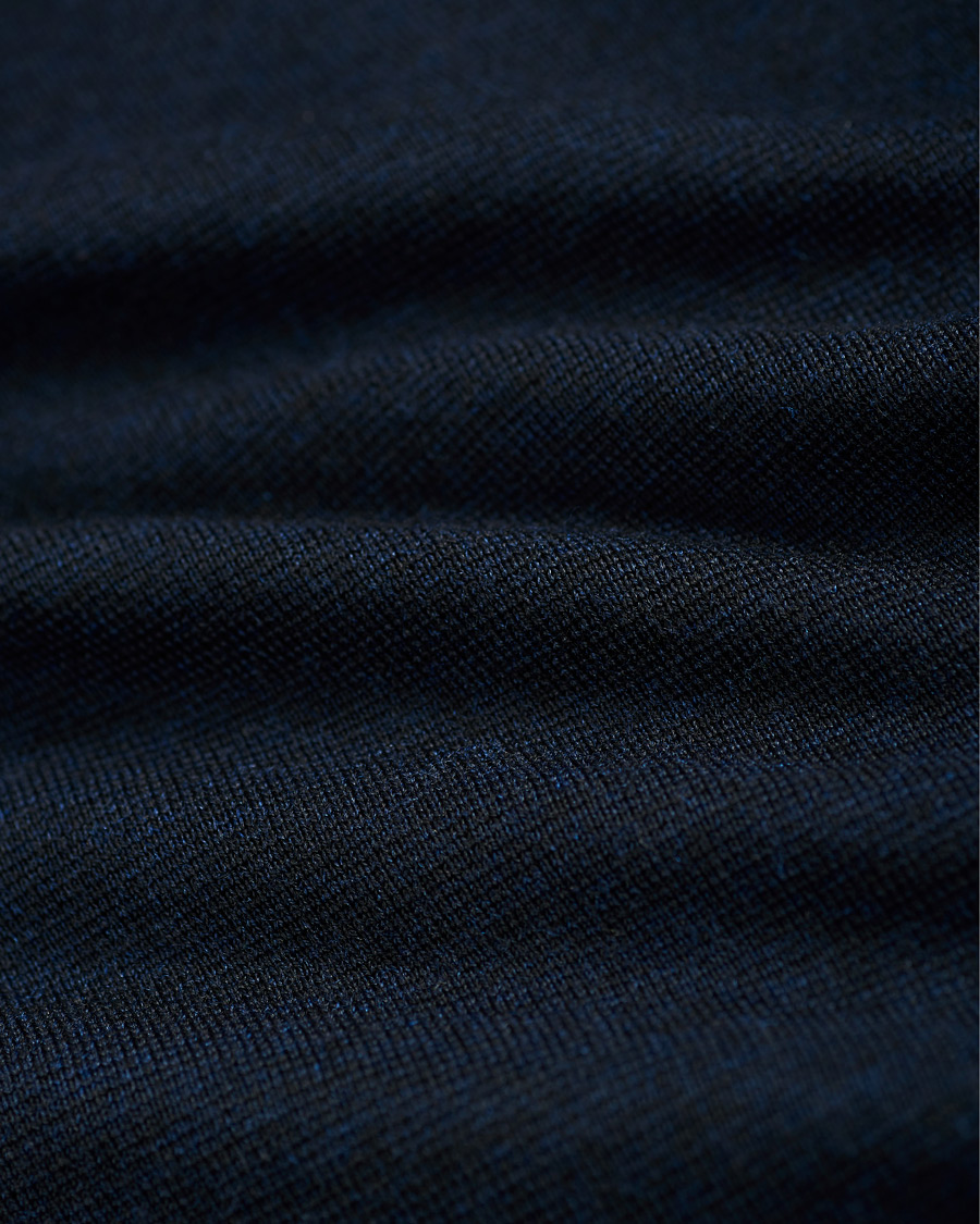Herren | Pullover | Morris Heritage | Knitted Shirt Jacket Navy