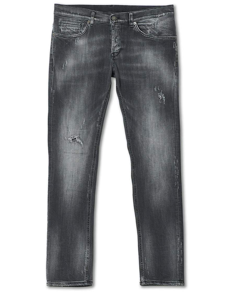 Herren | Jeans | Dondup | George Jeans Destoryed Medium Grey