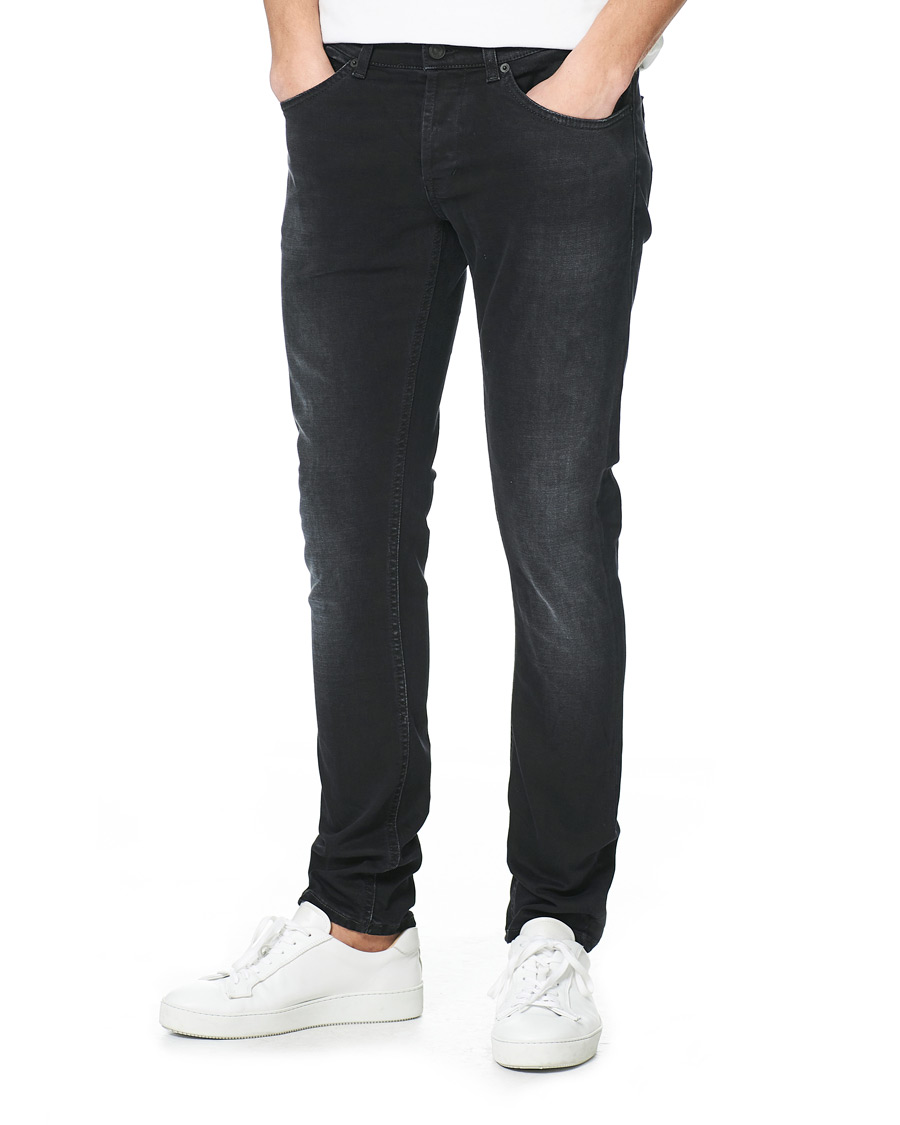 Herren | Jeans | Dondup | George Jeans Washed Black