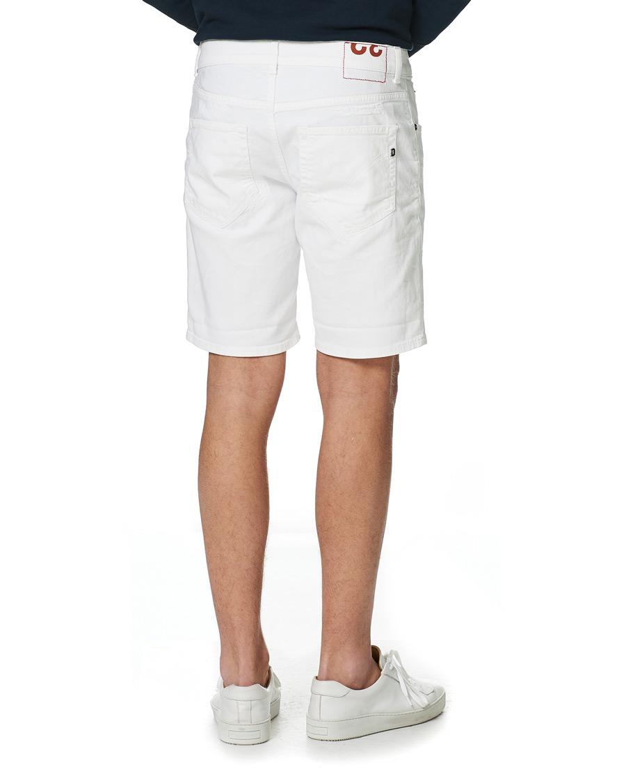 Herren | Shorts | Dondup | Derek Denim Shorts Detroyed White