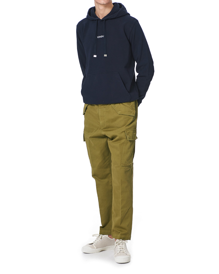Herren | Pullover | Dondup | Logo Hoodie Navy