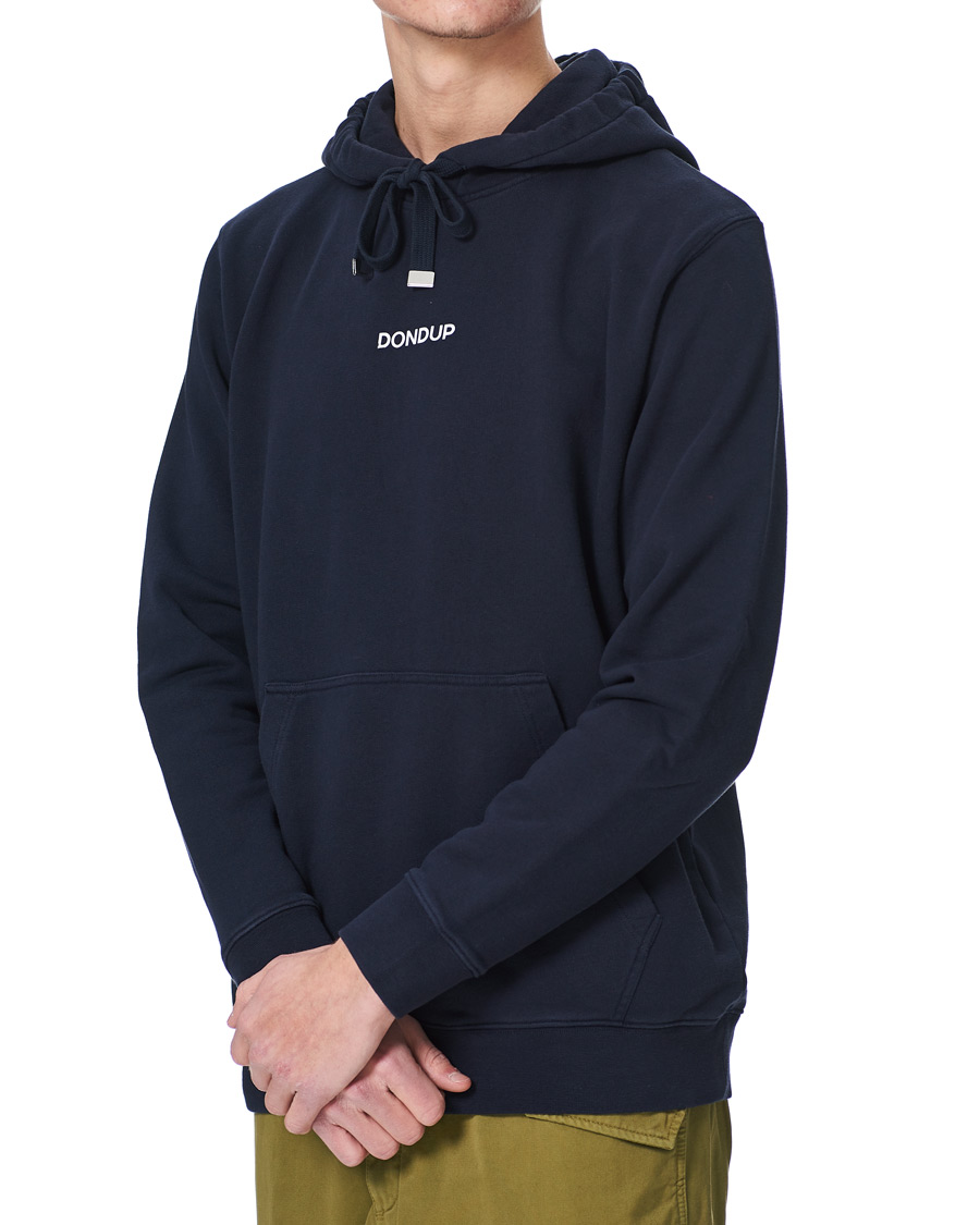 Herren | Pullover | Dondup | Logo Hoodie Navy
