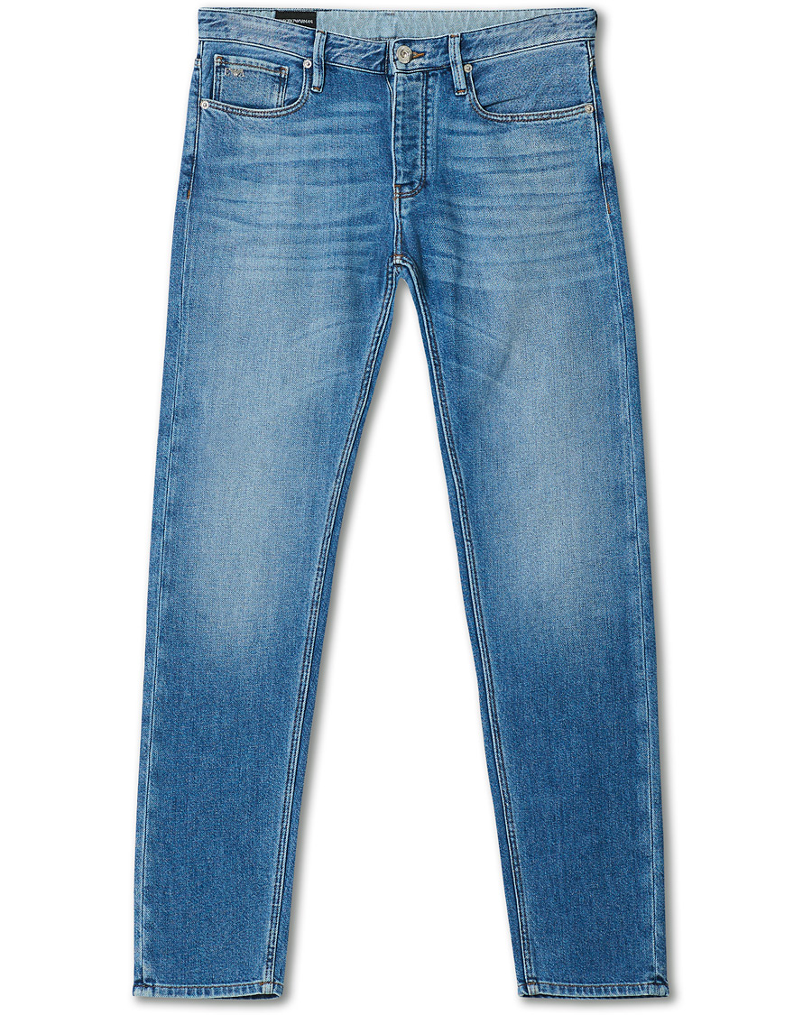Herren | Jeans | Emporio Armani | Slim Fit Jeans Light Blue